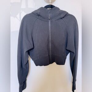 Lululemon Scuba Full-Zip Cropped Hoodie